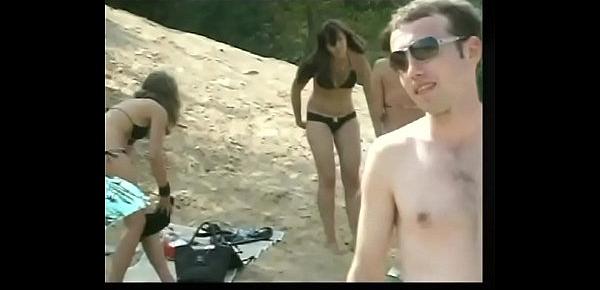  REAL Voyeur hidden beach Girls with gorgeous nude tits ass